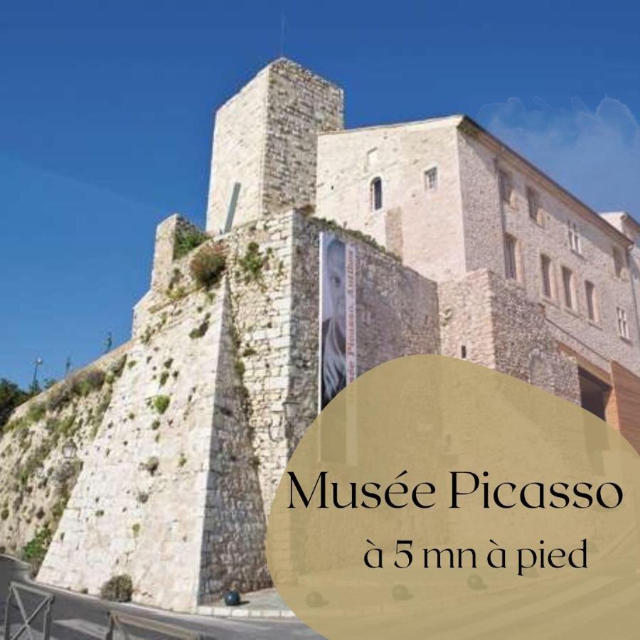 Vieil Antibes, Plage De Sable, Avec Parking Exterior foto
